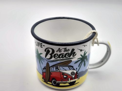 Volkswagen VW Transporter T1 - Life at the beach - fém bögre