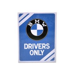 BMW Drivers only hűtőmágnes hűtő mágnes