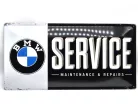 BMW Service fémplakát  fém tábla (50x25cm)