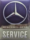 Mercedes - Benz service - fémplakát  fém tábla (30x40cm)