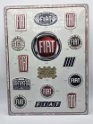 Fiat Logo - fémplakát  fém tábla (30x40cm)