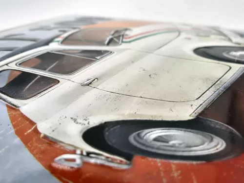 Fiat 500 - fémplakát  fém tábla (40x30cm)