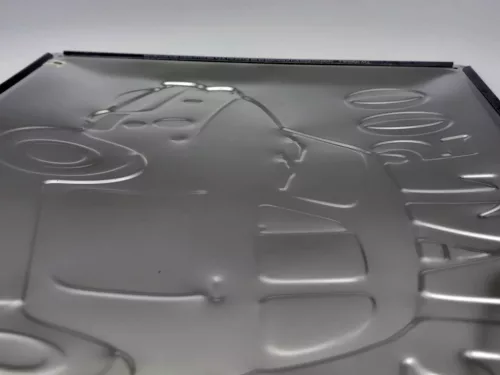 Fiat 500 - fémplakát  fém tábla (40x30cm)