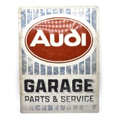 Audi Garage - fémplakát  fém tábla (30x40cm)