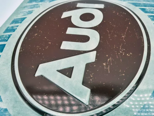 Audi Garage - fémplakát  fém tábla (30x40cm)