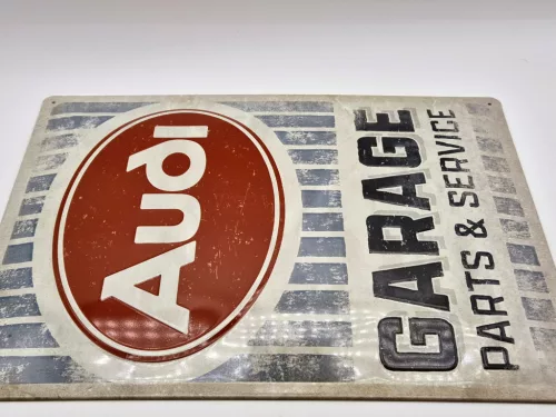 Audi Garage - fémplakát  fém tábla (30x40cm)