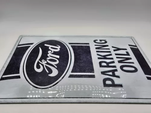 Ford Parking Only - fémplakát  fém tábla (30x40cm)