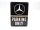 Mercedes Parking Only - fémplakát  fém képeslap tábla  (10x14cm)