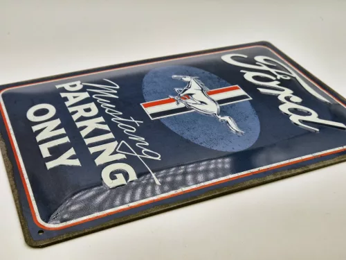 Ford Mustang Parking Only fémplakát  fém tábla (20x30 cm)