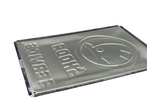 Skoda Service fémplakát  fém tábla (20x30 cm)