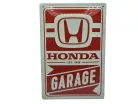 Honda Garage fémplakát  fém tábla (20x30 cm)