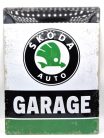 Skoda Garage - fémplakát  fém tábla (30x40cm)