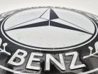 Mercedes fém kör tábla - fémplakát  fém (35cm)