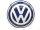 Volkswagen fém kör tábla - fémplakát  fém (35cm)