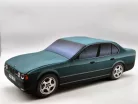 BMW E34 M5 sedan plüss autó - zöld