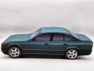 BMW E34 M5 sedan plüss autó - zöld