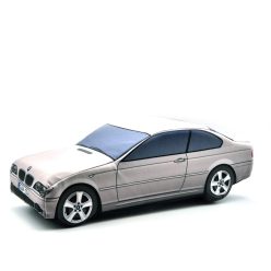 BMW E46 facelift coupe plüss autó - szürke