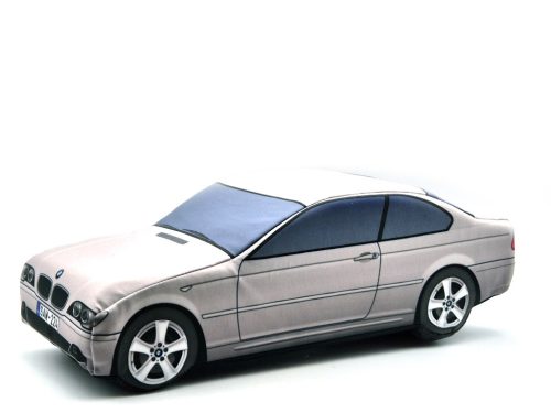 BMW E46 facelift coupe plüss autó - szürke