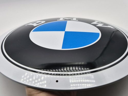 BMW fém kör tábla - fémplakát  fém (35cm)