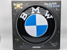 BMW fém kör tábla - fémplakát  fém (35cm)