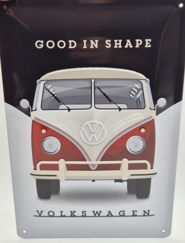 Volkswagen - Good in shape -  fémplakát fém tábla (20x30 cm)