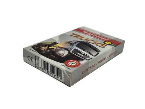 Trucks - kamion autós kvartett kártya autóskártya