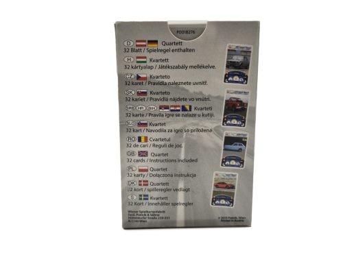 Oldtimer autós kvartett kártya autóskártya