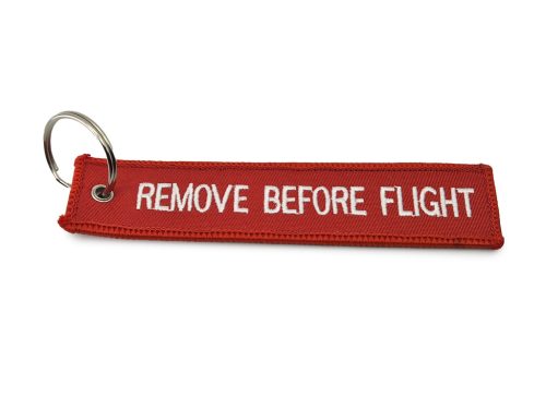 Remove before flight kulcstartó kulcs tartó