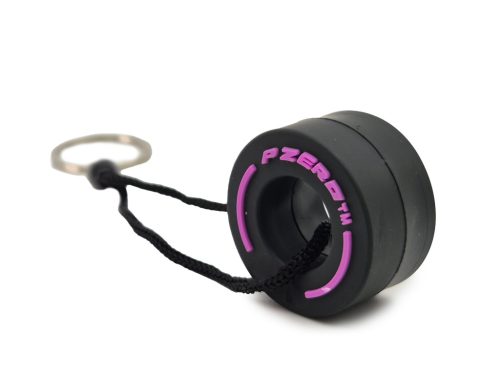 F1 Forma 1 gumi - kulcstartó kulcs tartó - rózsaszín