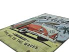 Volkswagen VW T1 Transporter Life is better - At the beach - fémplakát  fém tábla (20x30cm)