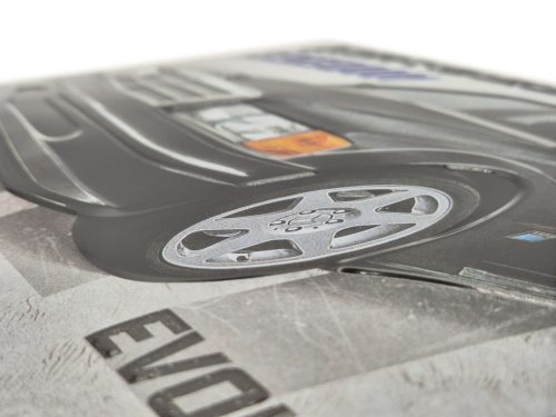 Mercedes - Benz 190E Evolution II / EVO II - 2.5L 16V - fémplakát fém tábla (40x30cm)