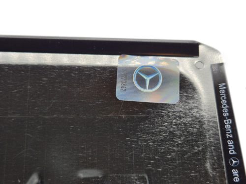 Mercedes - Benz logó evolúció - fémplakát fém tábla (50x25cm)