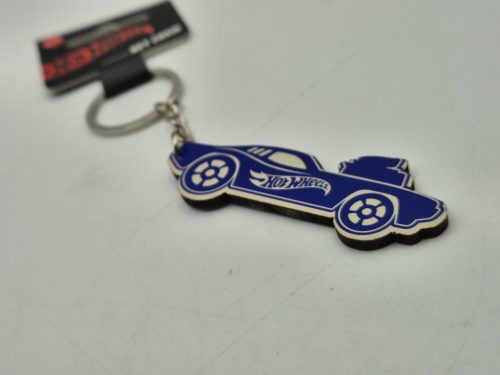 Hot Wheels - kék izomautó kulcstartó