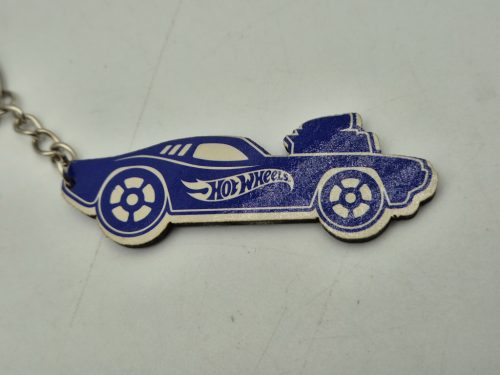 Hot Wheels - kék izomautó kulcstartó