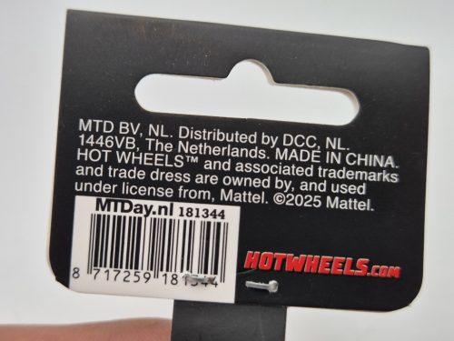 Hot Wheels - kék izomautó kulcstartó