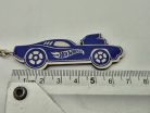 Hot Wheels - kék izomautó kulcstartó