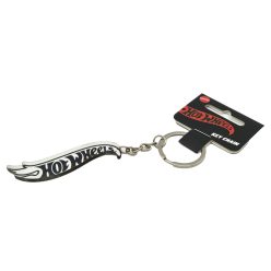 Hot Wheels - fehér logó kulcstartó