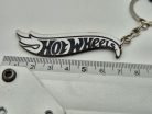 Hot Wheels - fehér logó kulcstartó