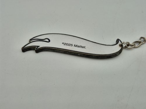 Hot Wheels - fehér logó kulcstartó