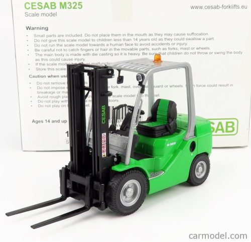 CESAB  M325 CARRELLO ELEVATORE VERTICALE - VERTICAL ORDER PICKER 4 WHEELS  GREEN BLACK