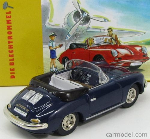 PORSCHE  356 CARRERA 2 SPIDER OPEN 1962 - CARICA A MOLLA  BLUE