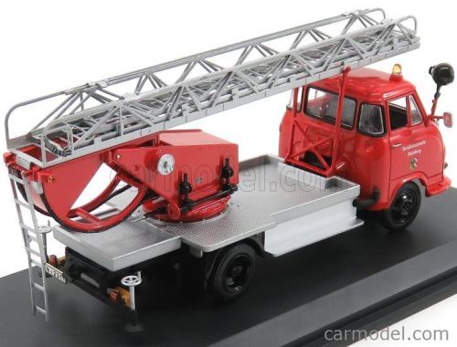 HANOMAG  GARANT FIRE ENGINE WITH SCALA - FW DREHLEITER  RED SILVER