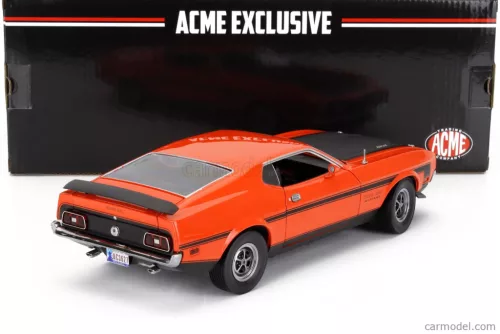 FORD USA  MUSTANG BOSS 351 RAM AIR COUPE 1971  ORANGE BLACK