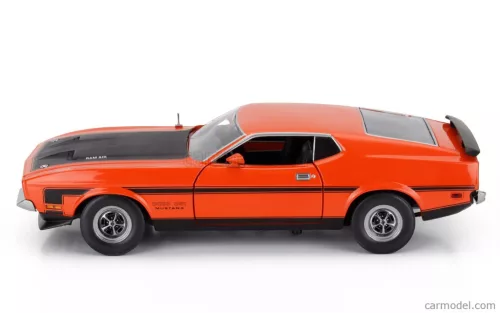 FORD USA  MUSTANG BOSS 351 RAM AIR COUPE 1971  ORANGE BLACK