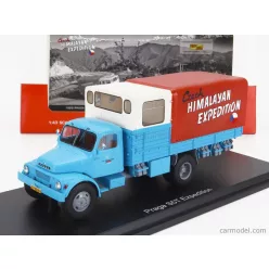   PRAGA  S5T-3 TRUCK 2-ASSI 1969 - FIRST CZECH HIMALAYAN EXPEDITION  LIGHT BLUE CREAM RED