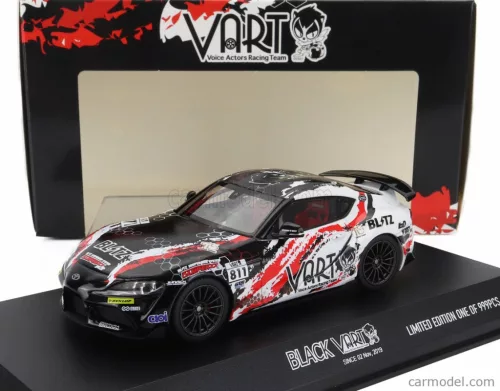 TOYOTA  SUPRA GR COUPE VART N 811 RACING 2022  BLACK WHITE RED