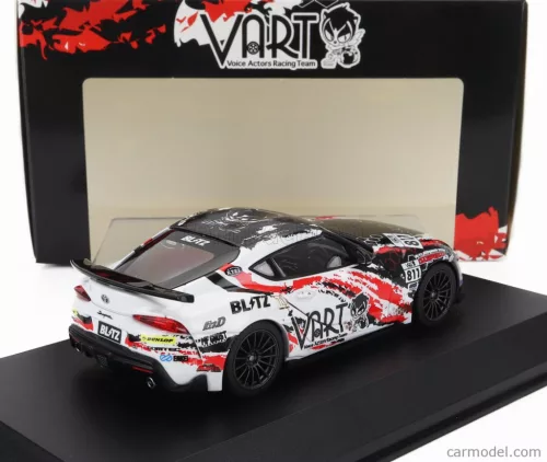 TOYOTA  SUPRA GR COUPE VART N 811 RACING 2022  BLACK WHITE RED