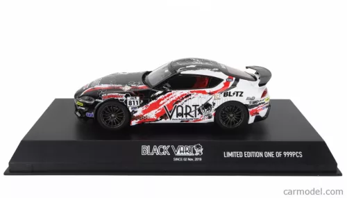 TOYOTA  SUPRA GR COUPE VART N 811 RACING 2022  BLACK WHITE RED
