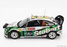 FORD ENGLAND  FOCUS RS WRC STOBART N 46 RALLY WALES GB 2008 VALENTINO ROSSI - CARLO CASSINA  WHITE GREEN BLUE