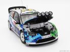 FORD ENGLAND  FOCUS RS WRC STOBART N 46 RALLY WALES GB 2008 VALENTINO ROSSI - CARLO CASSINA  WHITE GREEN BLUE
